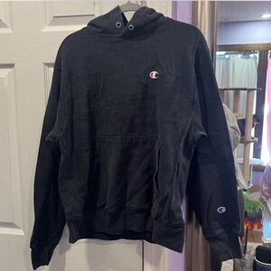 Champion Black Hoodie for Men